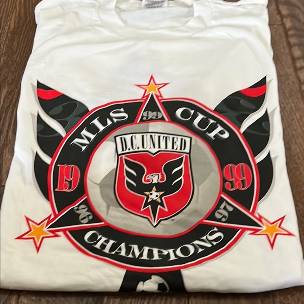 Adidas DC United MLS Cup Champion shirt 1999